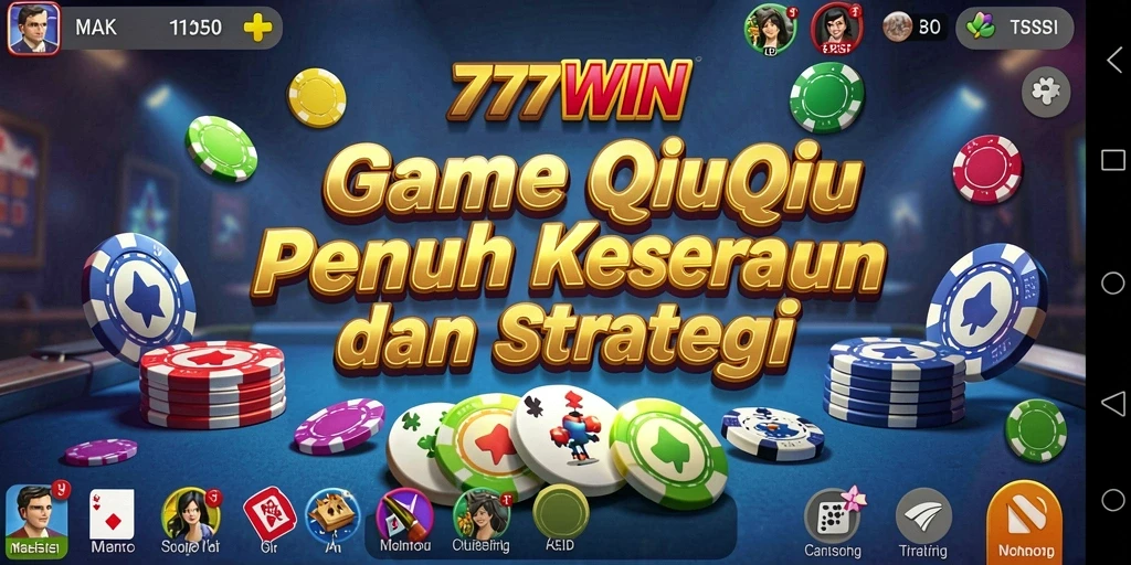 Gameplay QiuQiu di 777WIN yang seru dan kompetitif.