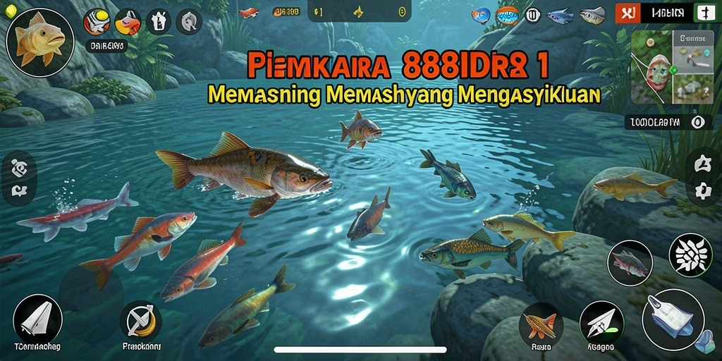 Tampilan gameplay Fishing di 88IDR yang menakjubkan.
