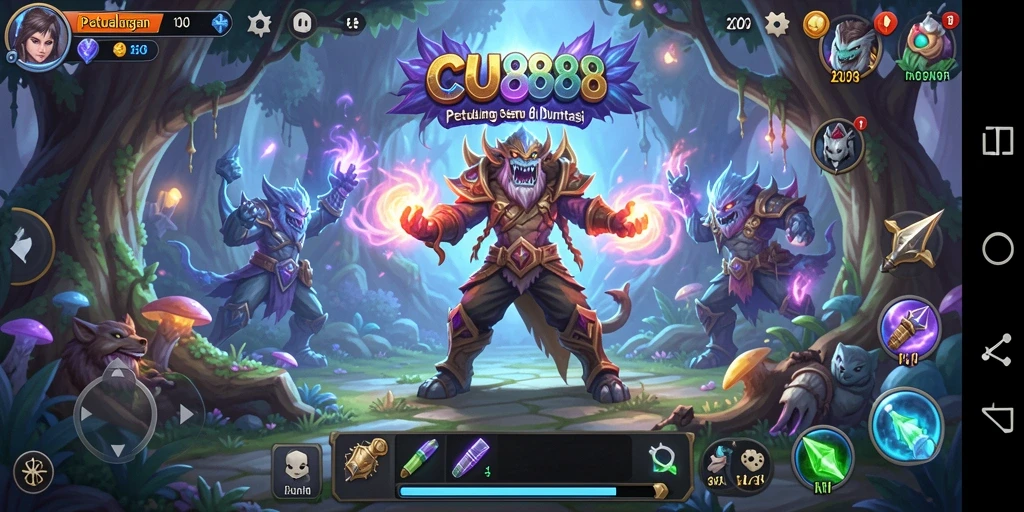 Tampilan gameplay CU888 yang menakjubkan dalam petualangan seru.