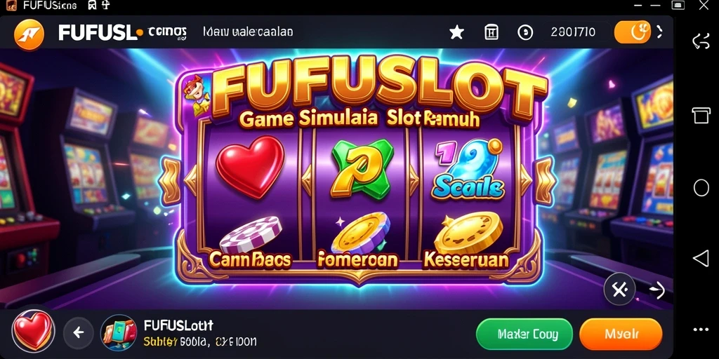 Tampilan gameplay FUFUSLOT yang menarik dan mengasyikkan.