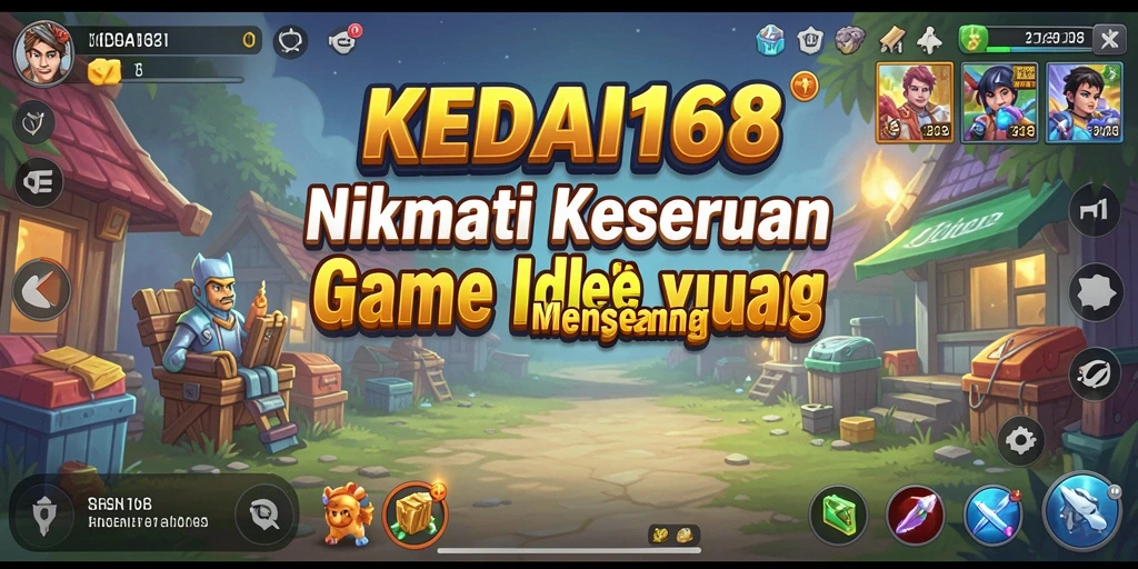 Tampilan gameplay KEDAI168 yang menarik dan mengasyikan.