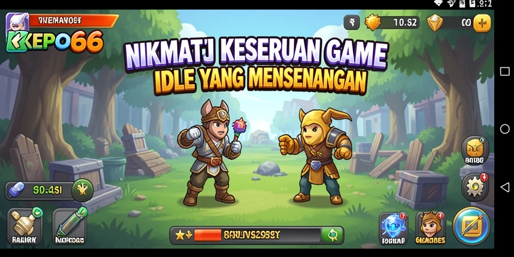 Tampilan gameplay KEPO66 yang menarik dan menghibur.