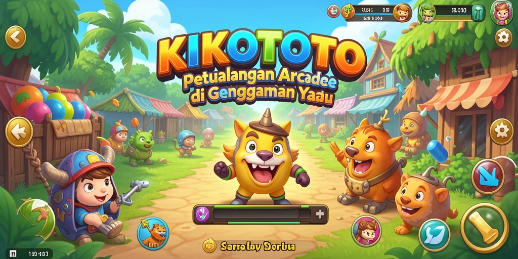 Tampilan menakjubkan dari gameplay KIKOTOTO yang seru.