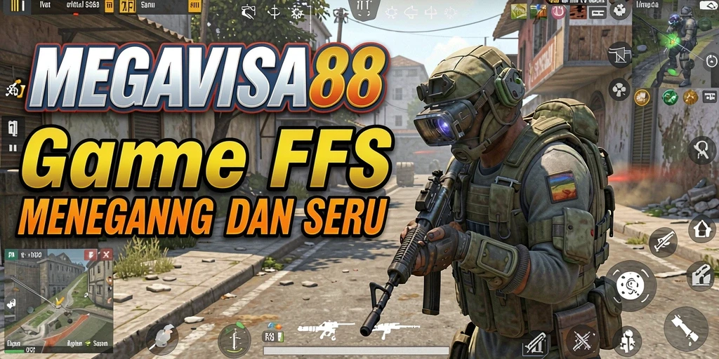 Tangkapan layar gameplay <strong>MEGAVISA88</strong> menunjukkan aksi menegangkan dalam pertempuran FPS.