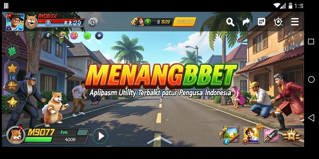 Tampilan antarmuka pengguna MENANGBET yang menawan dan fungsional.