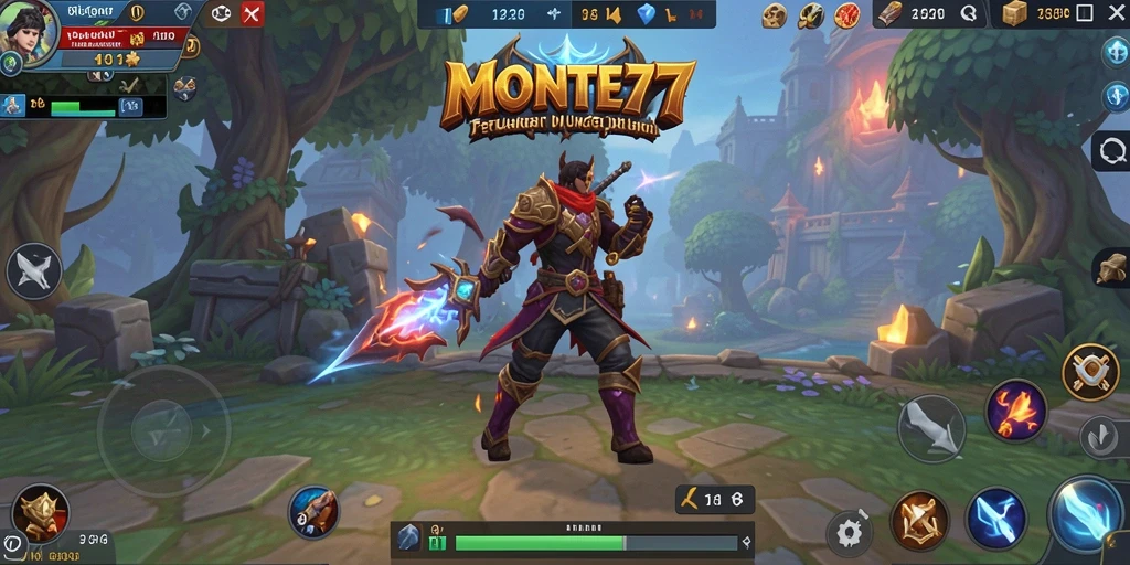 Gameplay seru dan mendebarkan di dunia fantasi MONTE77.