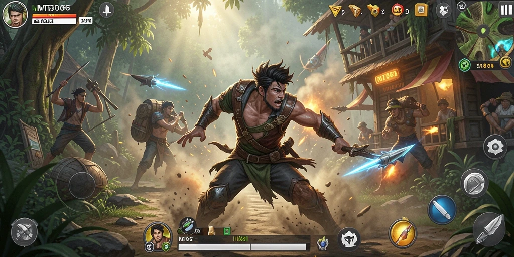 Tangkapan layar gameplay MT966 menampilkan aksi seru dan grafis memukau.