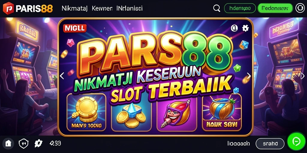 Screenshot PARIS88 menampilkan gameplay Slot yang menarik dan menantang.