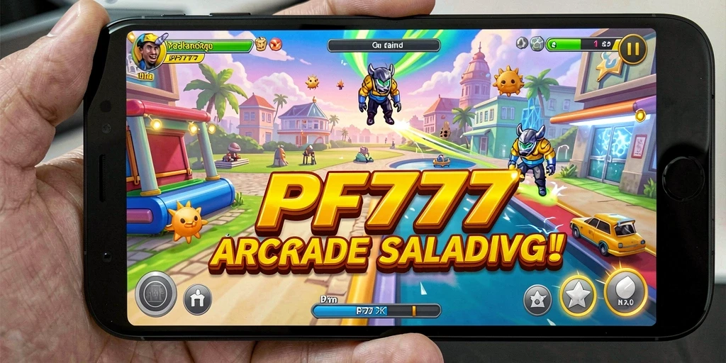 Tangkapan layar menampilkan gameplay PF777 yang menantang dan seru.
