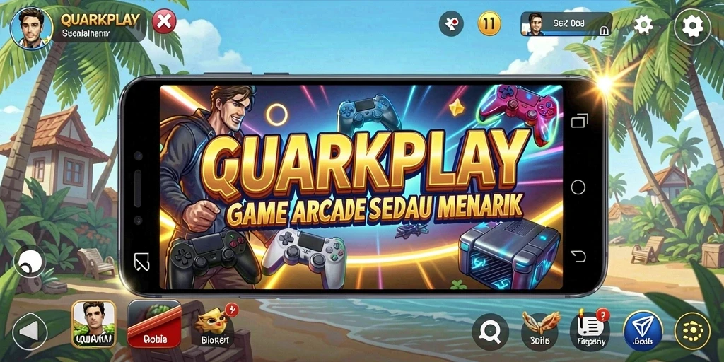 Tampilan gameplay menarik dari QUARKPLAY yang penuh aksi.