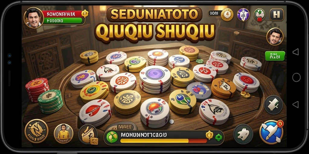 Tampilan gameplay QiuQiu yang menarik dan seru.