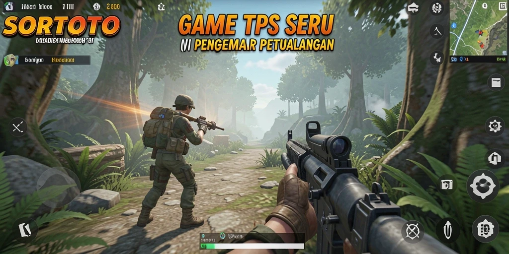Gameplay seru SORTOTO dengan aksi tembak-menembak yang mendebarkan.
