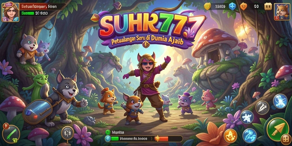 Tampilan gameplay menarik dan petualangan seru dalam SUHU777.