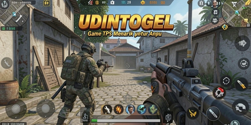 Screenshot gameplay UDINTOGEL yang penuh aksi dan strategi.